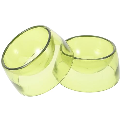 Kisangel 2 Stück Futternapf Für Hamster Guinea Hamsterfutter Futternapf Für Ratten Futterautomat Für Hamster Wassernapf Für Hamster Futterspender Für Ratten P.s Light Green von Kisangel