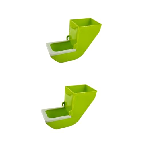 Kisangel 2stücke Parrot Feeding Cup Hängende Futter Und Wasserschale Für Wellensittiche Und Andere Kleine Vögel Langlebig Leicht Zu Reinigen Käfigzubehör von Kisangel