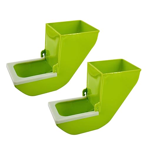 Kisangel Papagei Fütterung Box Wasser Schüssel Feeder Für Käfig Vogel Fütterung Reinigung von Kisangel
