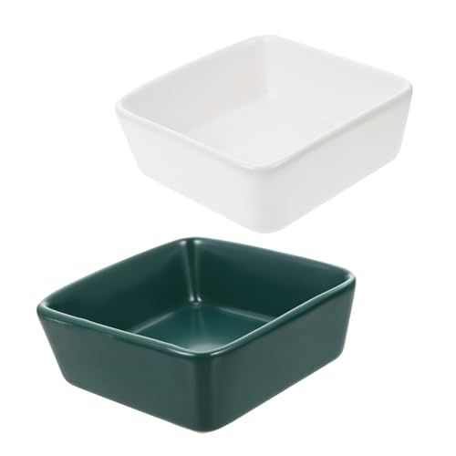 Kisangel Napf-Set für Haustiere 2-teilig Keramiknäpfe für Meerschweinchen Hamster Auslaufsicher Leicht Zu Reinigen Haustierbedarf Kisangel Napf-Set für Haustiere 2-teilig Keramiknäpfe für Meerschweinchen Hamster Auslaufsicher Leicht Zu Reinigen Haustierbedarf von Kisangel