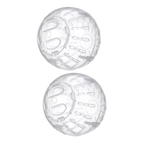 Kisangel 2 Stücke Hamster Lauf Spielzeug Haustier Übung Stilvolle Kunststoff Design Für Sicheren Spaß von Kisangel