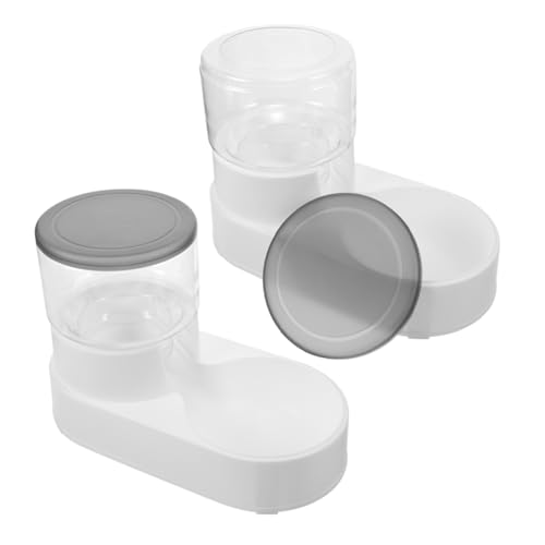 Kisangel Automatischer Wasserspender Für Katzen Und Hunde – 2er-Pack Bruchsicherer Futterspender Aus Kunststoff Mit Leicht Ablesbarem Wasserstand Kisangel Automatischer Wasserspender Für Katzen Und Hunde – 2er-Pack Bruchsicherer Futterspender Aus Kunststoff Mit Leicht Ablesbarem Wasserstand von Kisangel