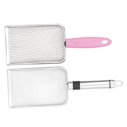 Kisangel 2 Stück Katzensieb mit Ergonomischem Griff Feinmaschig für Schnelle Leicht zu Säubern Langlebig und Komfortabel für Katzenstreu und Haustierhygiene Kisangel 2 Stück Katzensieb mit Ergonomischem Griff Feinmaschig für Schnelle Leicht zu Säubern Langlebig und Komfortabel für Katzenstreu und Haustierhygiene von Kisangel