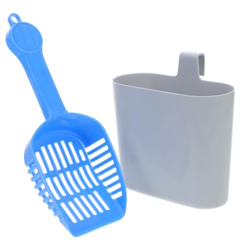 Kisangel 2 Stück Katzenstreu-Schaufel-Set Katzenkot streuschaufel Halter Schaufel für Katzenstreu Metallstreu Scoop Siebschaufel Katzenstreu Scoop Wurfsieb Katzenstreu Trapper Abs Grau Kisangel 2 Stück Katzenstreu-Schaufel-Set Katzenkot streuschaufel Halter Schaufel für Katzenstreu Metallstreu Scoop Siebschaufel Katzenstreu Scoop Wurfsieb Katzenstreu Trapper Abs Grau von Kisangel