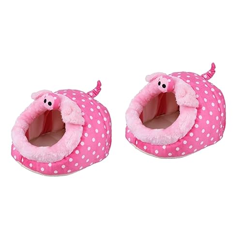Kisangel 2 Stück Kleines Bett Haustierbett Hamsternest Warme Matte Hamsterkäfig Haustier Warmes Hamsterhausbett Kisangel 2 Stück Kleines Bett Haustierbett Hamsternest Warme Matte Hamsterkäfig Haustier Warmes Hamsterhausbett von Kisangel