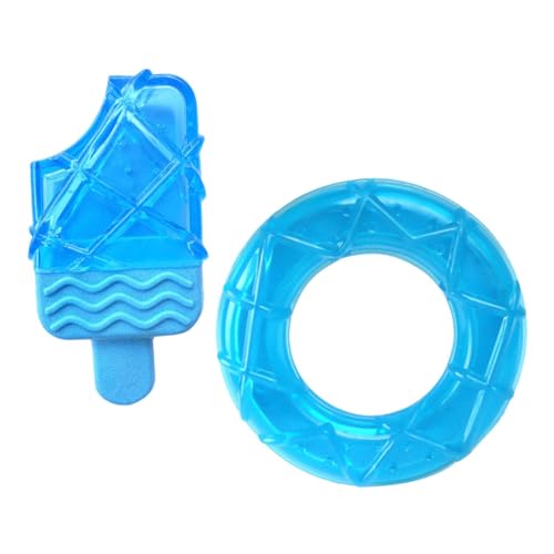 Kisangel 2 Stück Kühlspielzeug für Hunde Beißspielzeug für Welpen einfrierbar bündeln für Zahnpflege bei Hunden Beißspielzeug für Haustiere Welpenspielzeug zum Zahnen Sky-Blue Kisangel 2 Stück Kühlspielzeug für Hunde Beißspielzeug für Welpen einfrierbar bündeln für Zahnpflege bei Hunden Beißspielzeug für Haustiere Welpenspielzeug zum Zahnen Sky-Blue von Kisangel