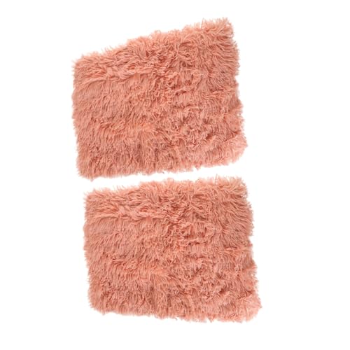 Kisangel 2 Stück Matratze Kleines Tier Plüsch Hamsterhaus Kokoshüttenbett Haustier Hühnerstall Hund Heizdecke Igelkäfig-Pads Kleine Tierdecke Käfigdecke Flanell Rosa von Kisangel