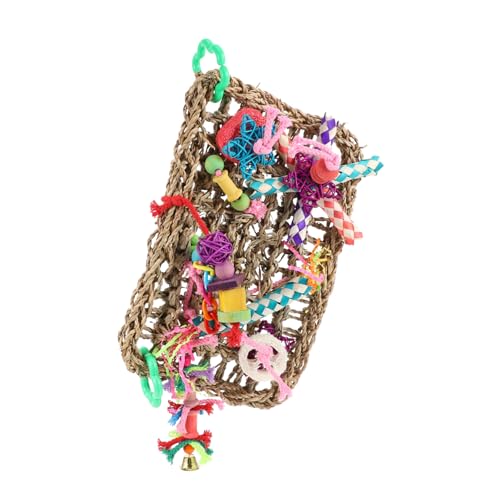 Kisangel 2stücke Kletternetz Spielzeug Für Vögel Buntes Papageien-kauspielzeug Spiel Und Bewegung Für Wellensittiche Und Andere Haustiervögel Kisangel 2stücke Kletternetz Spielzeug Für Vögel Buntes Papageien-kauspielzeug Spiel Und Bewegung Für Wellensittiche Und Andere Haustiervögel von Kisangel