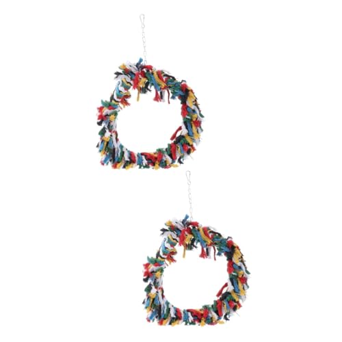 Kisangel 2 Stück Papageienkäfig Spielzeug Papageien Hängespielzeug Vogelspielzeug Vogelkäfig Spielzeug Papageienspielzeug Kisangel 2 Stück Papageienkäfig Spielzeug Papageien Hängespielzeug Vogelspielzeug Vogelkäfig Spielzeug Papageienspielzeug von Kisangel