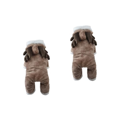 Kisangel 2 Stück Party Hundetuch Haustiermantel Hundekleidung Welpenkleidung Haustierkleidung Kleine Hunde Outfits Warmes Hundetuch Welpen Outfits Winterkleidung von Kisangel