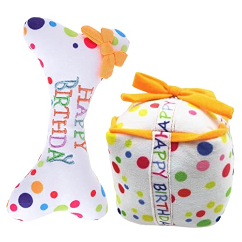Kisangel 2 Stück Plüsch Kauspielzeug für Hunde Quietscher Spielzeuge für Hundebedarf Geburtstagsgeschenk für Große Hunde und Welpen Sicher und Unterhaltsam Kisangel 2 Stück Plüsch Kauspielzeug für Hunde Quietscher Spielzeuge für Hundebedarf Geburtstagsgeschenk für Große Hunde und Welpen Sicher und Unterhaltsam von Kisangel