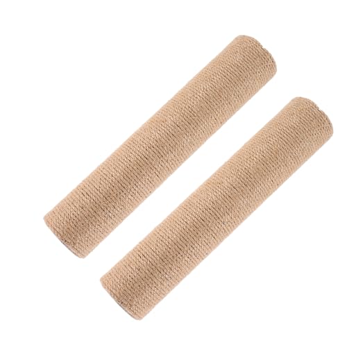 Kisangel 2 Stück Robuster Sisal Katzenkratzpfosten Ersatzteile für Katzenspielplatz Langlebige Kratzsäule aus Sisalseil Einfacher Austausch für Indoor Katzenkratzbaum Zubehör von Kisangel