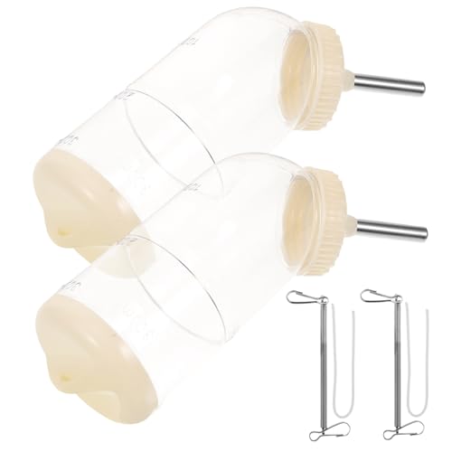 Kisangel 2 Stück Trinkflasche für Kleine Haustiere Wie Hamster und Kaninchen Wasserspender mit Aufhängung Auslaufsicher Praktisch für Käfig und Unterwegs Kisangel 2 Stück Trinkflasche für Kleine Haustiere Wie Hamster und Kaninchen Wasserspender mit Aufhängung Auslaufsicher Praktisch für Käfig und Unterwegs von Kisangel