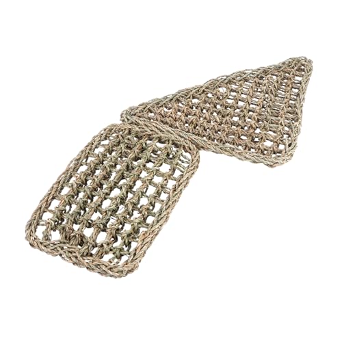 Kisangel 2 Stück Woven Reptilien Hängematte aus Natürlichem Seegras Strapazierfähige Formstabile Liegematte für Bartagamen und Eidechsen Pflegeleicht Atmungsaktiv als Terrarienzubehör Kisangel 2 Stück Woven Reptilien Hängematte aus Natürlichem Seegras Strapazierfähige Formstabile Liegematte für Bartagamen und Eidechsen Pflegeleicht Atmungsaktiv als Terrarienzubehör von Kisangel