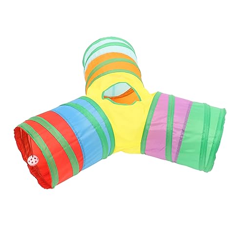 Kisangel 2 Stücke Katze Spielzeug Auf String Polyester Katze Spielzeug Indoor Katze Tunnel Kätzchen Zubehör Ermutigen Katze Übung von Kisangel