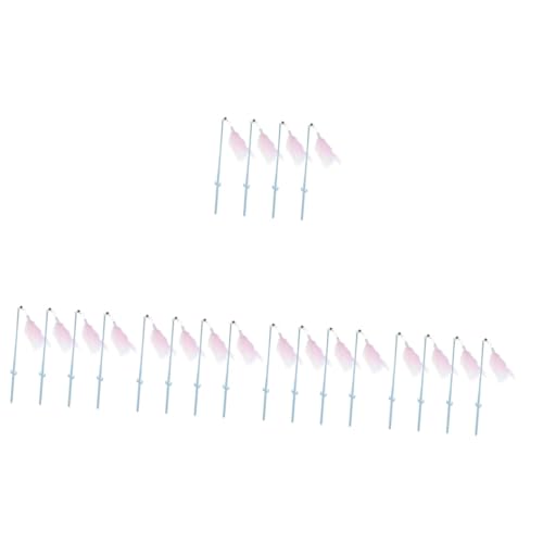 Kisangel 20 STK Katzen-Teaser-Stick Kätzchen Spielzeug interaktives katzenspielzeug Streichelstab für Haustier Katzenspielzeug für Kätzchen Kaktus Katzenstock Zubehör Feder Kisangel 20 STK Katzen-Teaser-Stick Kätzchen Spielzeug interaktives katzenspielzeug Streichelstab für Haustier Katzenspielzeug für Kätzchen Kaktus Katzenstock Zubehör Feder von Kisangel