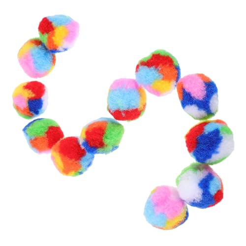 Kisangel Katzenkauspielzeug 20 Stück Weiches Garn Puff Für Hauskatzen Leuchtendes Regenbogenspielzeug Kisangel Katzenkauspielzeug 20 Stück Weiches Garn Puff Für Hauskatzen Leuchtendes Regenbogenspielzeug von Kisangel