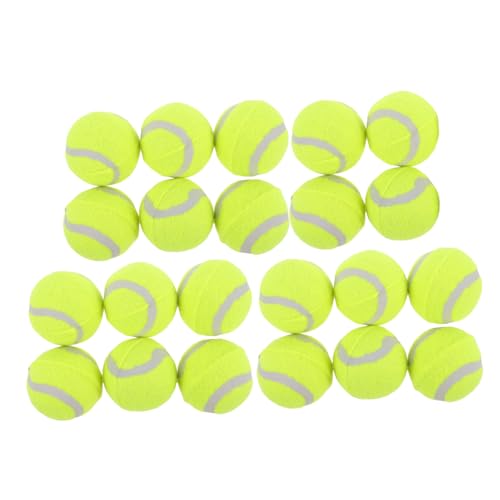 Kisangel 22-teiliges Hundetennis – Chuck- Hüpf- Und Interaktives Spielzeug Für Große Mittelgroße Und Hunde – Quietschendes Kauspielzeug Zum Spielen Mit Haustieren von Kisangel
