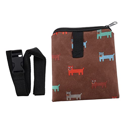 Kisangel 2 Stücke Tiernahrung Träger Hund Leckerli Tasche Tragbare Hund Snack Tasche Für Lebensmittel Taille Tasche von Kisangel
