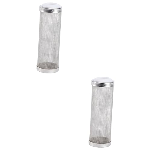 Kisangel 2 Stücke 12mm Mesh Filter Media Tasche Für Aquarium Edelstahl Filter Abdeckung Bio-Carbon Keramik Sicher von Kisangel