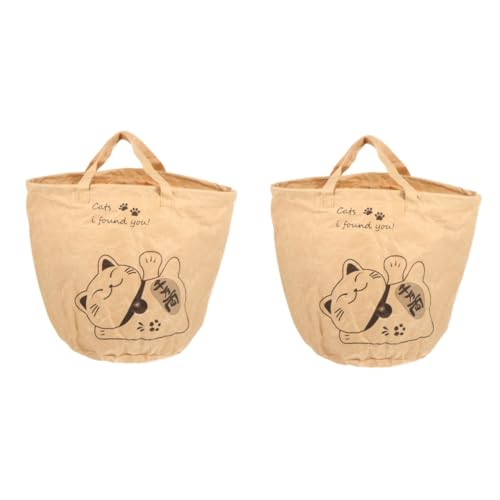Kisangel 2St Einkaufstasche für Haustiere braune Geschenktüte kleine hundetasche Katzentransporter pet Supplies haustierbedarf Tragetasche für Katzen Transporttasche für Katzen Kraftpapier Kisangel 2St Einkaufstasche für Haustiere braune Geschenktüte kleine hundetasche Katzentransporter pet Supplies haustierbedarf Tragetasche für Katzen Transporttasche für Katzen Kraftpapier von Kisangel