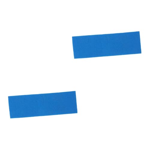 Kisangel 2St Filterwatte für Aquarien Schwämme Aquarium Sieb Filtermedien für Aquarien Versorgung mit Aquarien Schwamm Filtermatte Filtermaterial Zubehör Filterwatte/Filter von Kisangel