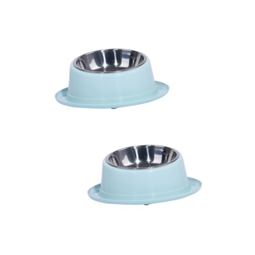 Kisangel 2St Futterspender für Haustiere kleine Hundenäpfe katzennäpfe Futternapf für Hunde Haustiernapf Futternapf für Haustiere Rostfreier Stahl Zubringer mittlerer Hund hundefutternapf Kisangel 2St Futterspender für Haustiere kleine Hundenäpfe katzennäpfe Futternapf für Hunde Haustiernapf Futternapf für Haustiere Rostfreier Stahl Zubringer mittlerer Hund hundefutternapf von Kisangel