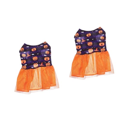 Kisangel 2St Halloween-Kleid für Haustiere Welpenrock Welpenkleidung für ädchen Halloweenkostü Hunde kostüme Halloween Dog Halloween Costume Hund Halloween-Kleidung Hundekleid Polyester Kisangel 2St Halloween-Kleid für Haustiere Welpenrock Welpenkleidung für ädchen Halloweenkostü Hunde kostüme Halloween Dog Halloween Costume Hund Halloween-Kleidung Hundekleid Polyester von Kisangel