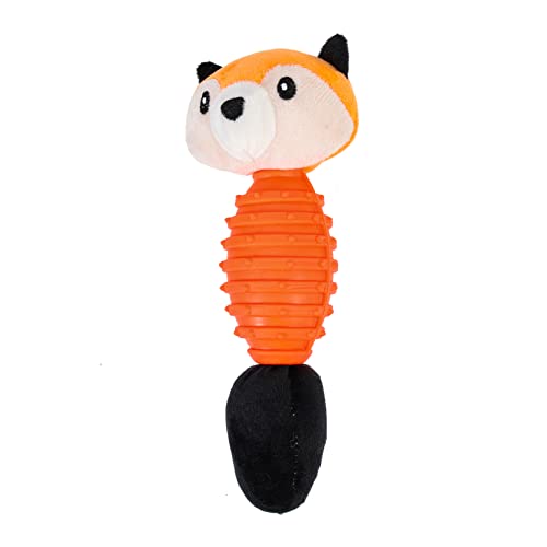 Kisangel 2St Haustier Spielzeug Cartoon-Plüschtier Hund Spielzeug für draußen interaktives Spielzeug Haustiere Zahnbürste entzückendes quietschendes Spielzeug Heimtierbedarf Hündchen Spitz von Kisangel