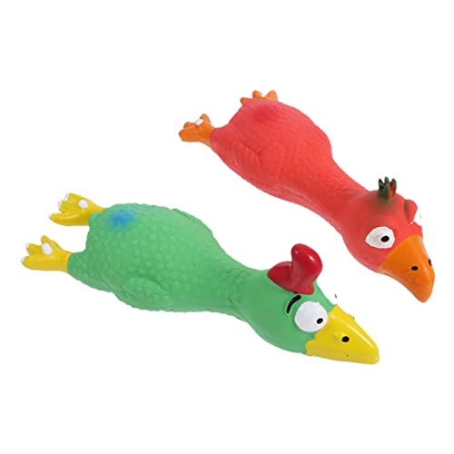 Kisangel 2St Haustier knete knetspielzeug Haustierspielzeug Dogs Toys hundeartikel Dog Toy Hund spielt Haustier -Kauspielzeug Hundespielzeug aus Latex Emulsion von Kisangel