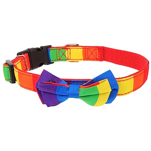 Kisangel 2 Stück Stilvolles Hundehalsband Großes Hundehalsband Regenbogenmuster Haustierhalsband Für Den Täglichen Gebrauch Kisangel 2 Stück Stilvolles Hundehalsband Großes Hundehalsband Regenbogenmuster Haustierhalsband Für Den Täglichen Gebrauch von Kisangel