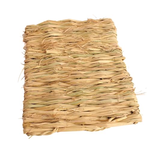 Kisangel 2 Stücke Seegras Matte für Hamster Kaninchen Vögel Kauen Spielzeug Bett Bunny Pad Matte 41x27cm Gras Bettwäsche Kisangel 2 Stücke Seegras Matte für Hamster Kaninchen Vögel Kauen Spielzeug Bett Bunny Pad Matte 41x27cm Gras Bettwäsche von Kisangel