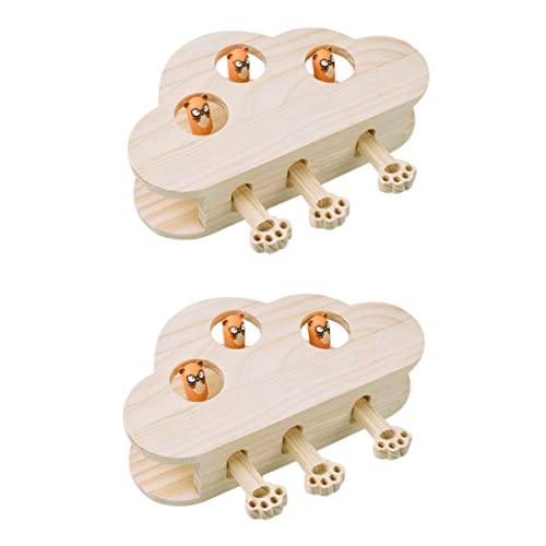 Kisangel 2St Katzenfangspielzeug Puzzle-Spielzeug Mäuse Spielzeug Katze Welpenspielzeug Spielzeuge Katzen-Teaser-Spielzeug Haustier Katzenspielzeug die Wolken Katzenkratzer Bambus Kisangel 2St Katzenfangspielzeug Puzzle-Spielzeug Mäuse Spielzeug Katze Welpenspielzeug Spielzeuge Katzen-Teaser-Spielzeug Haustier Katzenspielzeug die Wolken Katzenkratzer Bambus von Kisangel