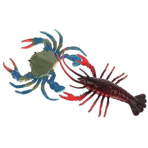 Kisangel 2St Krabbenspielzeug spielkrabbe zabawki stymulujące rozwój Spielset Simulation Krabbe pädagogisches Spielzeug Zubehör für Aquarien Modelle Meeressimulation Krabbe Lernen PVC Kisangel 2St Krabbenspielzeug spielkrabbe zabawki stymulujące rozwój Spielset Simulation Krabbe pädagogisches Spielzeug Zubehör für Aquarien Modelle Meeressimulation Krabbe Lernen PVC von Kisangel