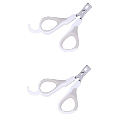 Kisangel 2stücke Pet Dog Cat Nagelknipser Hochwertige Edelstahl-krallenpflege Für Hunde Katzen Vögel Kaninchen Scharfe Klingen Mit Elastischem Federmechanismus Für Einfache Und Präzise Kisangel 2stücke Pet Dog Cat Nagelknipser Hochwertige Edelstahl-krallenpflege Für Hunde Katzen Vögel Kaninchen Scharfe Klingen Mit Elastischem Federmechanismus Für Einfache Und Präzise von Kisangel