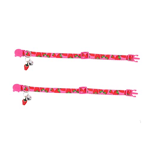 Kisangel Hautfreundliches Kätzchenhalsband Mit Obstornament Entzückende Katzenhalsband-Dekoration von Kisangel