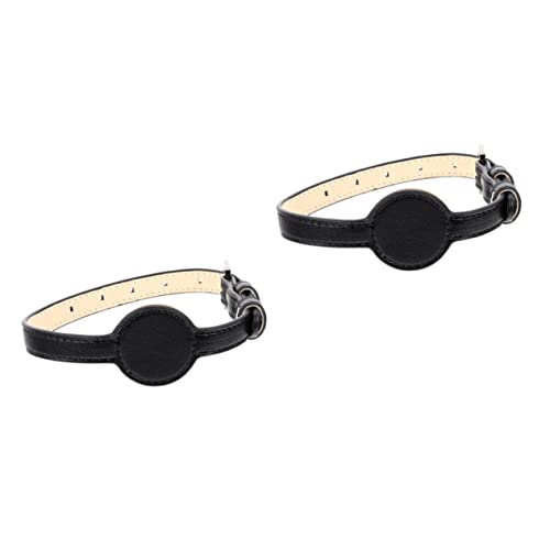 Kisangel 2 Stück Katzenhalsbänder für Welpen Outdoor-aktivitäten und Bequem Inklusive Tracer-Halsband von Kisangel