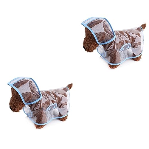 Kisangel 2 Stücke Pet Regenbekleidung Welpen Regenmantel Für Hunde Katzen Stilvolle Kompakte Wetterfeste Kisangel 2 Stücke Pet Regenbekleidung Welpen Regenmantel Für Hunde Katzen Stilvolle Kompakte Wetterfeste von Kisangel