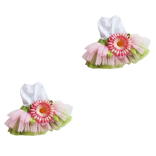 Kisangel 2 Stück Stilvolles Haustierkleid Mit Sonnenblumenmuster Für Hunde Hundekleidung Geblümter Rock Weste Hemden Schnelltrocknend Für Outdoor-aktivitäten Kisangel 2 Stück Stilvolles Haustierkleid Mit Sonnenblumenmuster Für Hunde Hundekleidung Geblümter Rock Weste Hemden Schnelltrocknend Für Outdoor-aktivitäten von Kisangel