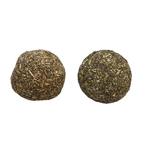 Kisangel 2st Katzenminze-Ball Katze Behandelt Spielzeug Katze-Minze-Kugeln Snack Kauen Kisangel 2st Katzenminze-Ball Katze Behandelt Spielzeug Katze-Minze-Kugeln Snack Kauen von Kisangel