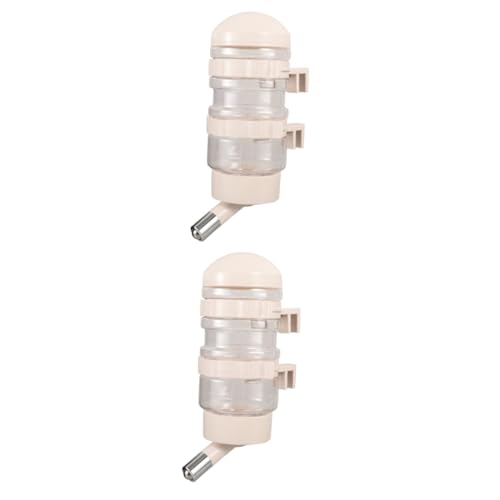 Kisangel 2St Wasserbrunnen für Hunde Automatischer Futterspender für Haustiere Häschen-Feeder Hunde wasserflasche hundetrinkflasche Wasserspender Hundekäfig Katzenfutter und Futterspender von Kisangel