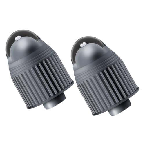 Kisangel 2St Wellenmacher Aqua wasserspielzeuge Aquarium Wasserzirkulation Fischzubehör strömungspumpe Wasserträger Sumpf UV Antriebskopf Power-Kopf aus Kunststoff Plastik Grey von Kisangel