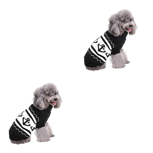 Kisangel 2St gestrickter Pullover für Haustiere kleine Hunde-Outfits Reisekäfig für Papageien Weihnachts hundepullover Rollkragenpullover für Hunde Weihnachtspullover Kleiner Hundepullover Kisangel 2St gestrickter Pullover für Haustiere kleine Hunde-Outfits Reisekäfig für Papageien Weihnachts hundepullover Rollkragenpullover für Hunde Weihnachtspullover Kleiner Hundepullover von Kisangel