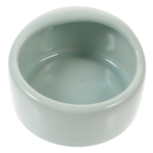 Kisangel 2stücke Keramische Hamsterfütterungsschale Blau Kauspielzeug Für Kleine Nagetiere Für Snacks Und Futter Leicht Zu Reinigen Und Für Hamster Und Rennmäuse von Kisangel