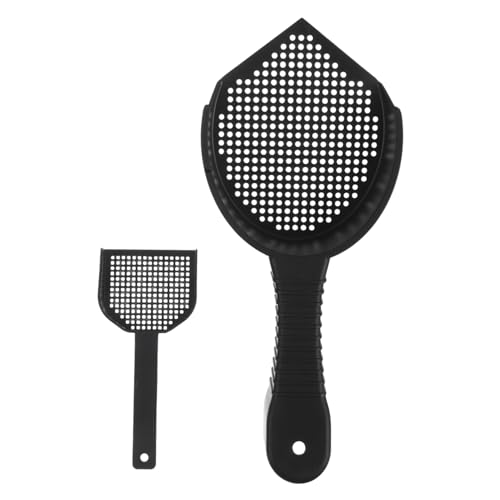 Kisangel 2Stücke Katzenstreuschaufel Teiliges Set mit Ergonomischem für Bequeme Handhabung Feines Siebdesign für Schnelle von Katzentoiletten und Reptilien Terrarien Kisangel 2Stücke Katzenstreuschaufel Teiliges Set mit Ergonomischem für Bequeme Handhabung Feines Siebdesign für Schnelle von Katzentoiletten und Reptilien Terrarien von Kisangel