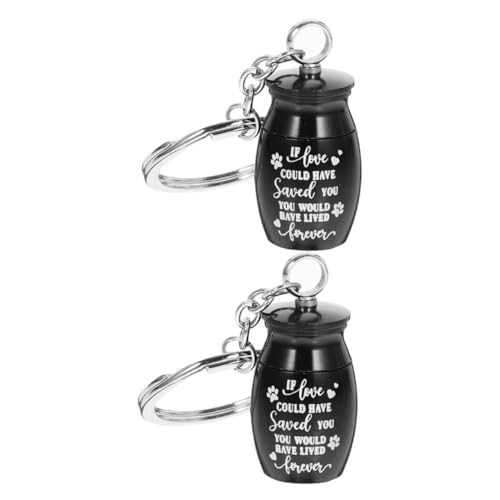Kisangel 2pcs Haustier Urne Kette Einsatz Slot Erkennungsmarken Für Männer Schnauze Gebell Hunderahmen Hundehalsbänder Für Große Hunde Klicker Doppelt Hundekäfig Die Rostfreier Stahl Black Kisangel 2pcs Haustier Urne Kette Einsatz Slot Erkennungsmarken Für Männer Schnauze Gebell Hunderahmen Hundehalsbänder Für Große Hunde Klicker Doppelt Hundekäfig Die Rostfreier Stahl Black von Kisangel