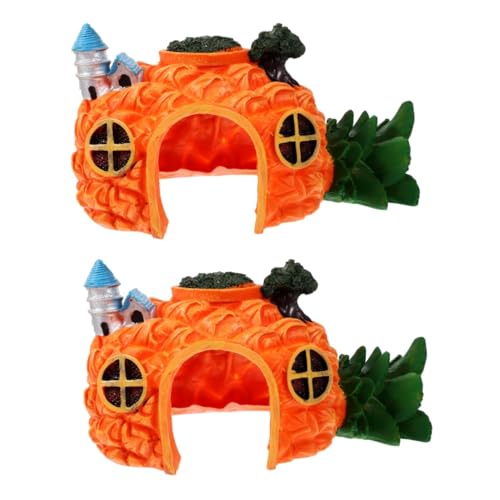 Kisangel 2 Stücke Aquarium Höhle Ornament Realistische Ananas Design Aquarium Versteckt Shelter Aquarium Dekoration Harz Material Kisangel 2 Stücke Aquarium Höhle Ornament Realistische Ananas Design Aquarium Versteckt Shelter Aquarium Dekoration Harz Material von Kisangel