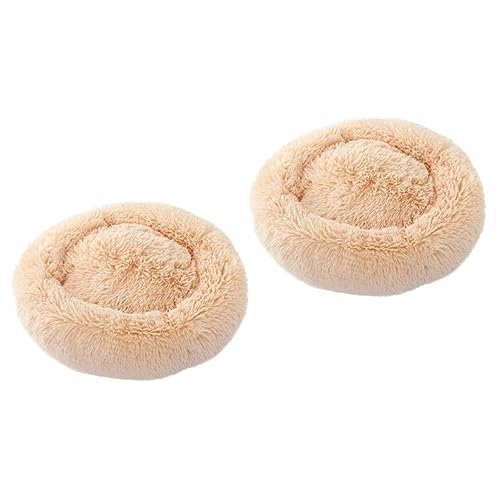 Kisangel 2 Stücke Luxus Plüsch Donut Katze Bett Selbst-erwärmung Haustier Bett Kissen Matratze Runde Haustier Bett Kisangel 2 Stücke Luxus Plüsch Donut Katze Bett Selbst-erwärmung Haustier Bett Kissen Matratze Runde Haustier Bett von Kisangel