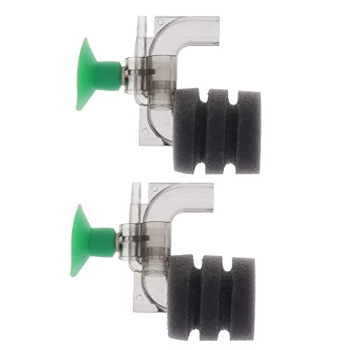 Kisangel 2st Filter Mini-Aquarium Für Keramikbrunnen Fischglas Biochemischer Aquarienschwamm Fischschwamm Belüftung Fischaquarium Sieb Aquarienwasser Sauerstofftank Plastik Betta Fisch Kisangel 2st Filter Mini-Aquarium Für Keramikbrunnen Fischglas Biochemischer Aquarienschwamm Fischschwamm Belüftung Fischaquarium Sieb Aquarienwasser Sauerstofftank Plastik Betta Fisch von Kisangel