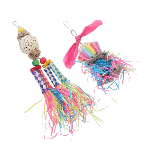 Kisangel 2st Für Futtervögel Für Vogelkäfige Futterspielzeug Für Vögel Vogel-weihnachtsspielzeug Zum Sammeln Von Holz Papagei Hängende Spielzeuge Hölzern Kisangel 2st Für Futtervögel Für Vogelkäfige Futterspielzeug Für Vögel Vogel-weihnachtsspielzeug Zum Sammeln Von Holz Papagei Hängende Spielzeuge Hölzern von Kisangel